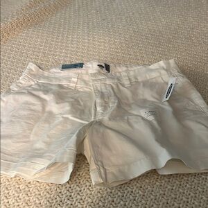 Women's Cream Shorts